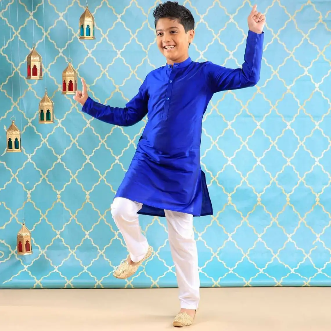 Cotton kurta pajama indian traditional wedding dress cotton shirt boys shirt children shirt dress