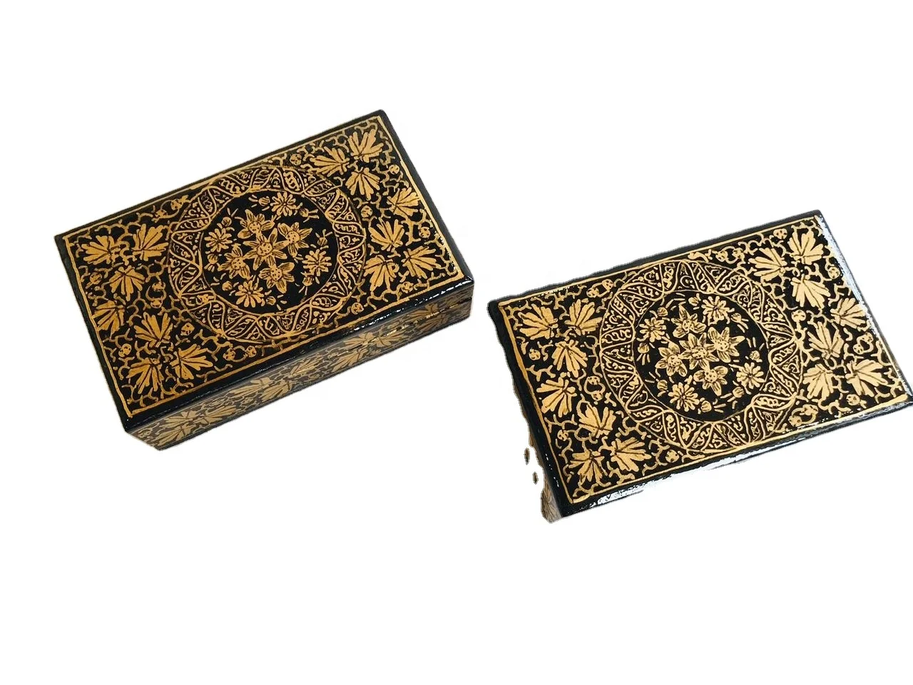 New Design hand painted vintage Paper Mache Box