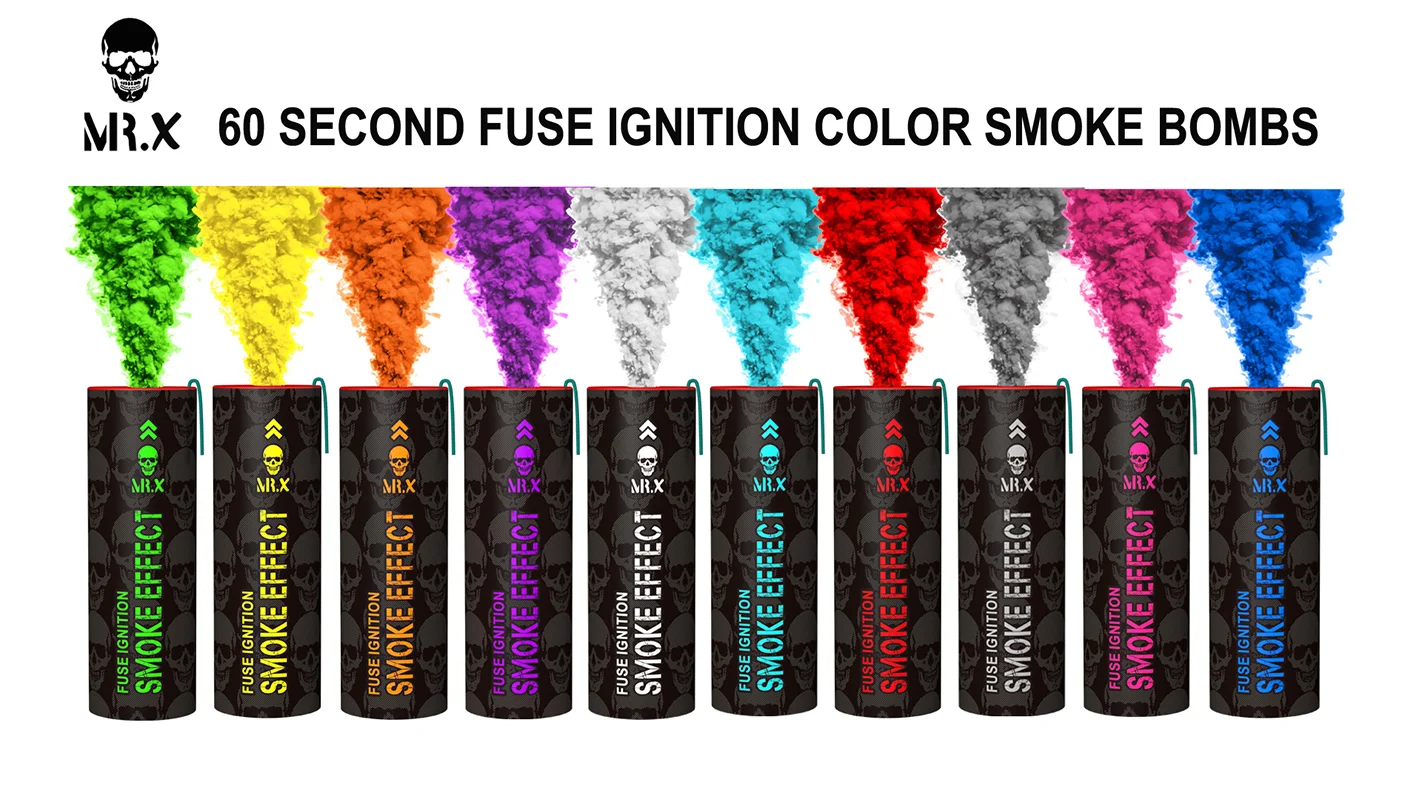Liuyang customized wedding party festival unique smoke bomb for sale chinese smoke pipe smoke fountain
