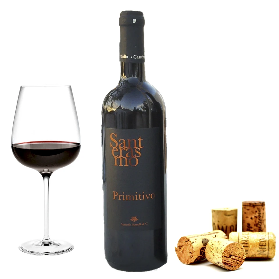 Italian Wine Santerasmo Primitivo IGP Red Wine