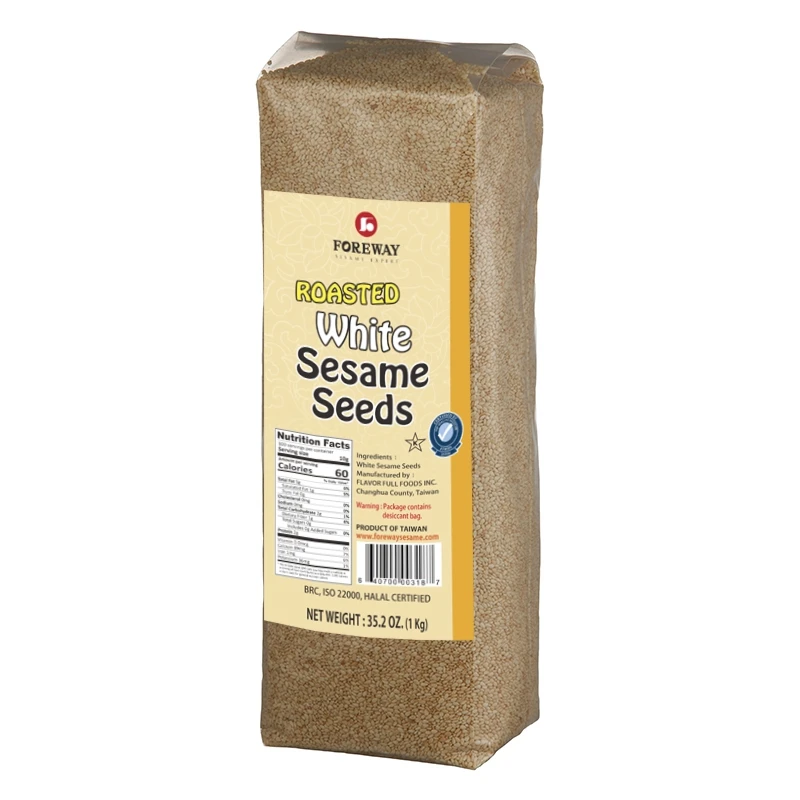
High Quality Top Grade Manufacturer Wholesale Organic Roasted Chopped White Sesame 