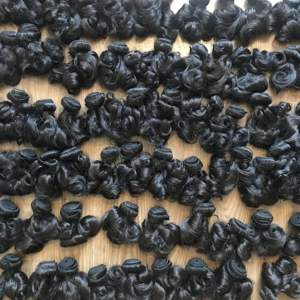 Guarantee provide the large quantity of hair-source hair in Vietnam weft natural without processed human hair extensions