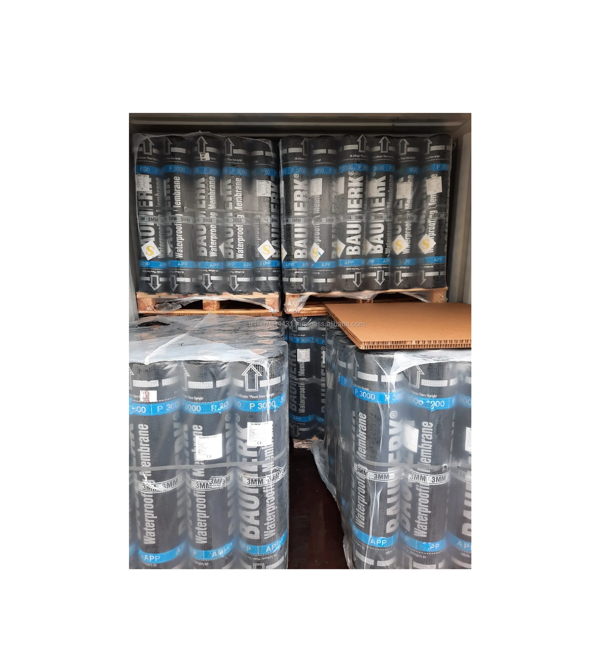 Fiberglass or Polyester Reinforcement Waterproofing Membrane for Roof Road Basement and More