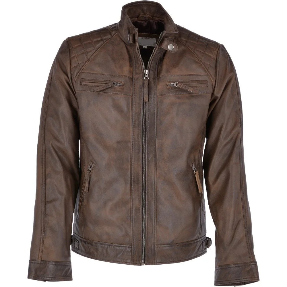 New Design Top Quality Pure 100% Leather Jacket