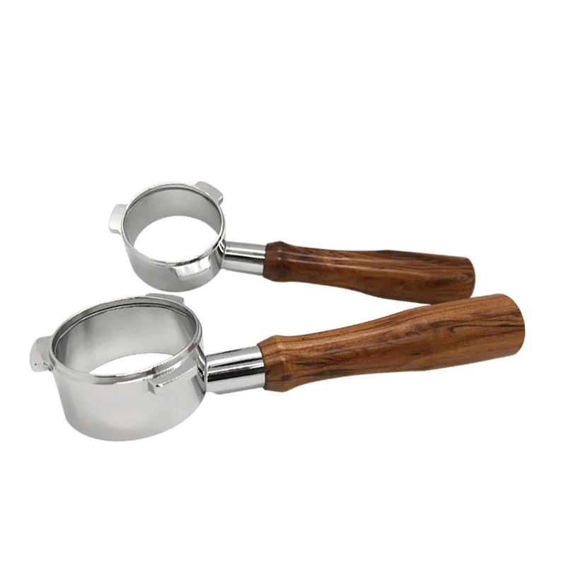 2023 Лидер продаж аксессуары для кофе продукты из сплава нержавеющая сталь эспрессо 51 мм бездонный кофейный портафилтер