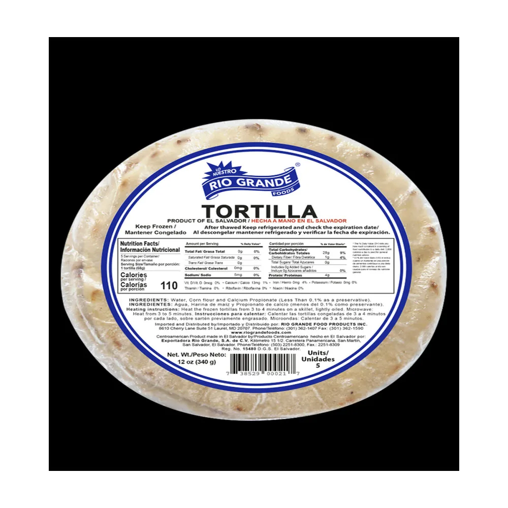 Кукурузные Tortillas Rio Grande ручной работы вкусные ностальгические традиционные блюда