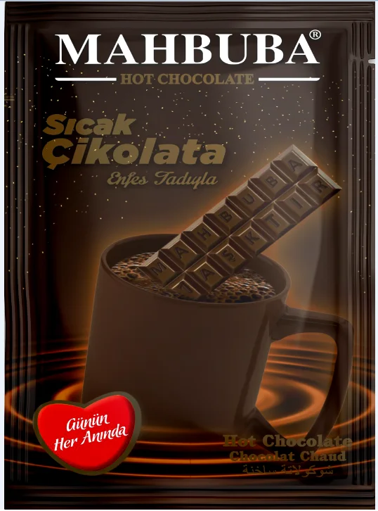 Mahbuba Hot Chocolate With Its Delicious Taste Instant Drink Powder 20gr Reasonable Price