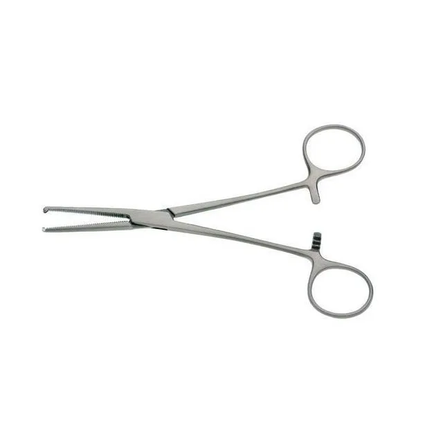 Stainless Steel Kocher Forceps Straight 14 CM Artery Kocher Forceps Single Use Surgical Forceps
