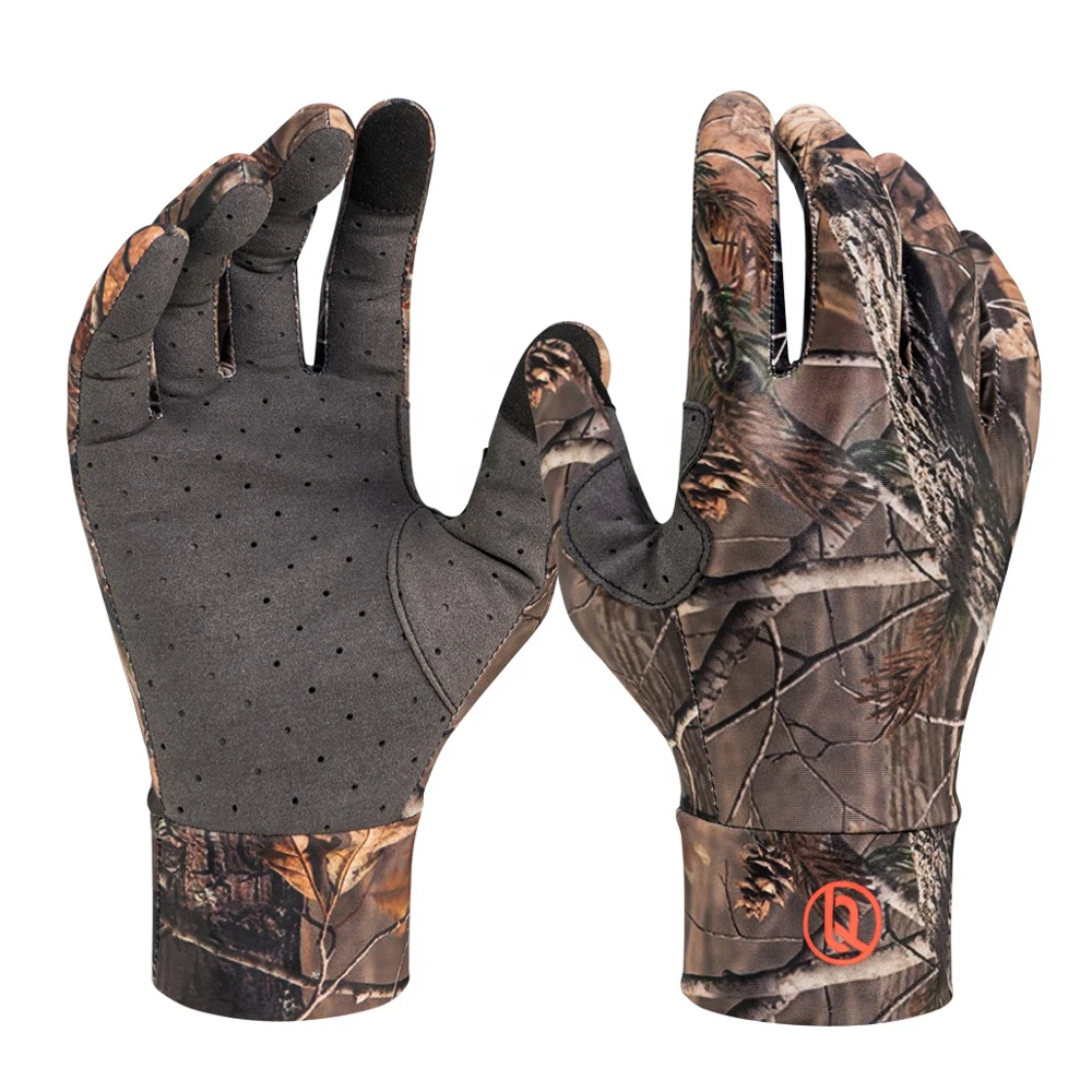 
2021 Best Quality Sun Protection Quick Dry Customized hunting gloves 