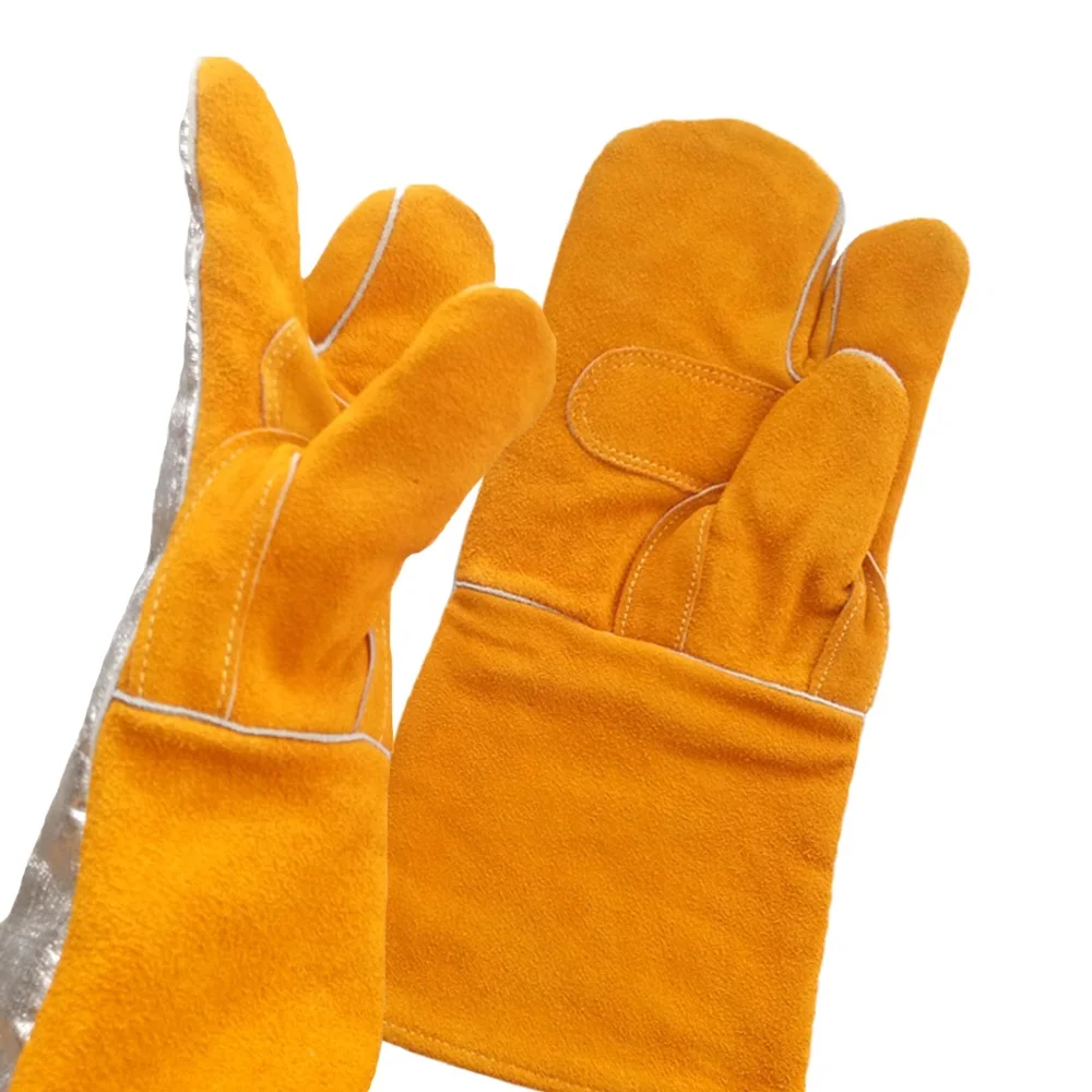 Factory Production Customized Logo Safety Best Tig Welding Gloves Contraction Work Soft Tig Leather Welding Gloves Price