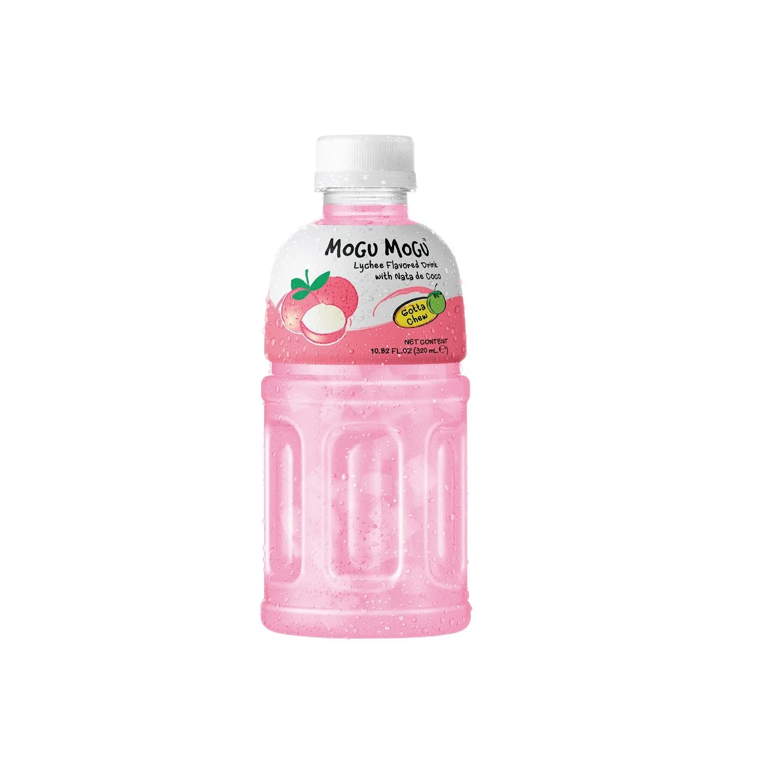 Energy Fresh Juice Fruit Glucose Concentrate Colored Mogu Mogu Lychee Flavoured Drink with Nata de Coco