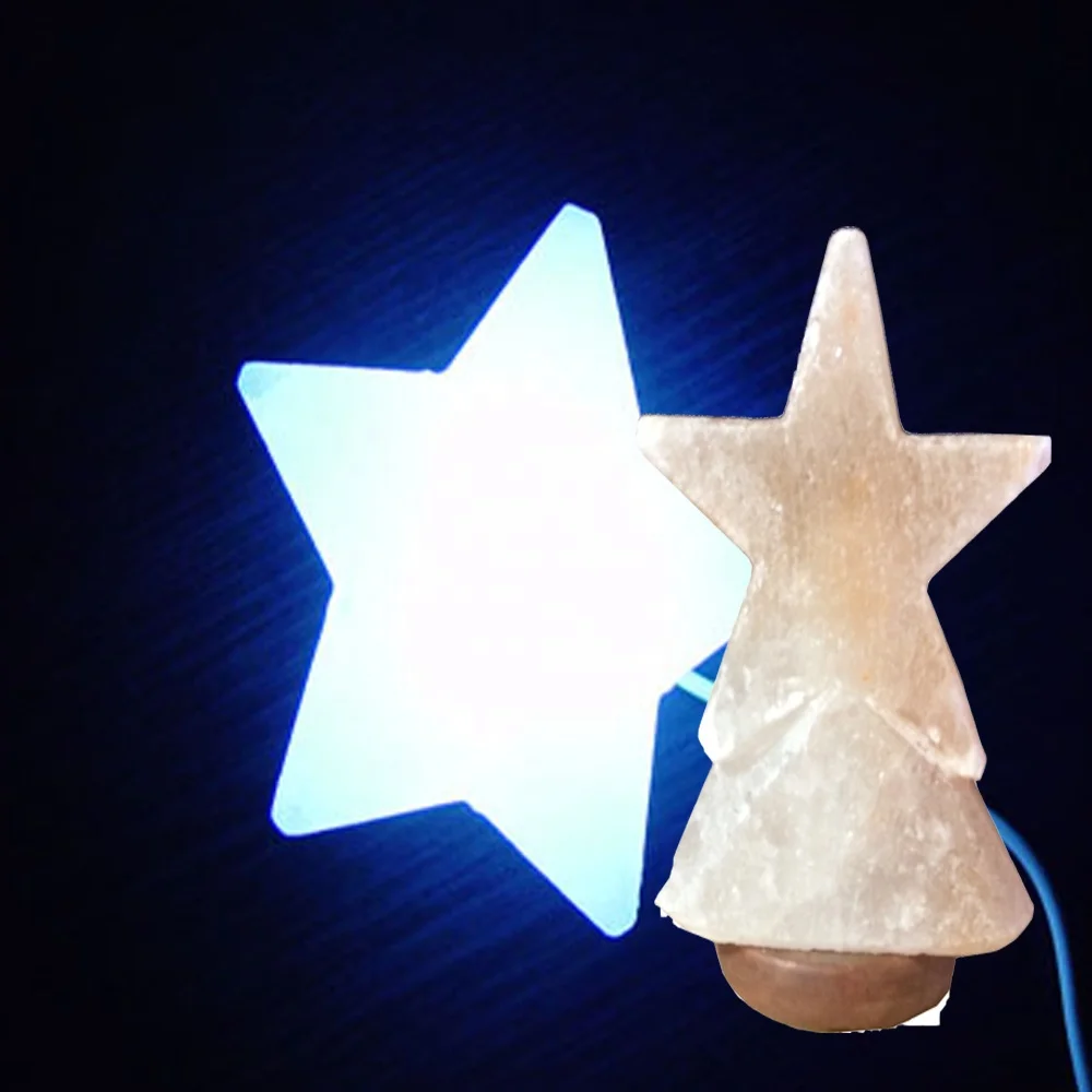 Add a Touch of Elegance to Your Space with a Star Shape Himalayan Salt Lamp- Sian Enterprises