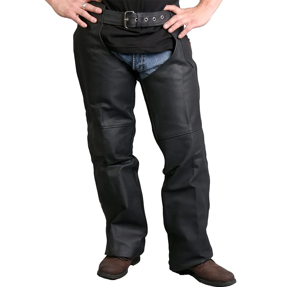 Men Custom logo & design genuine leather Classic Style Horse Riding Chaps / High quality material riding chaps in wholesale