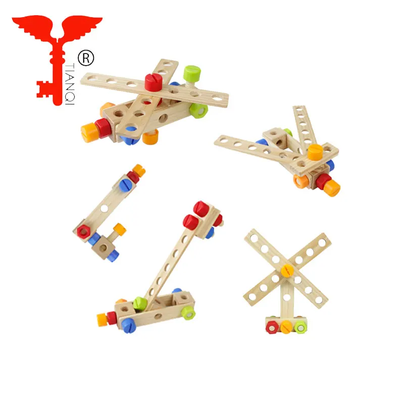 New Design Educational Wooden Tool Set Pretend Wooden Toy