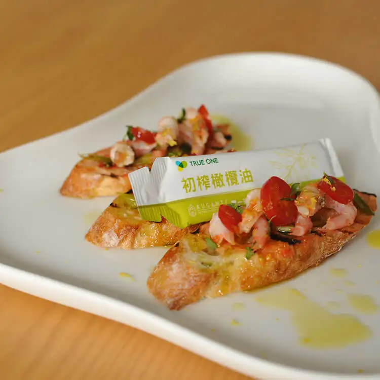 Body massage sachet olive oil