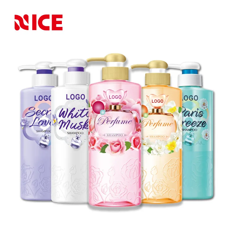 
Rose Mint Fragrance Artificial Coloring Hair Perfumed Shampoo 
