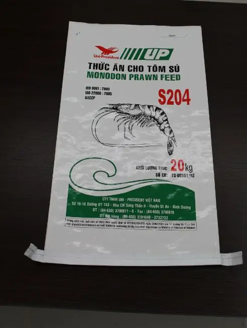 Вьетнамская фабрика PP плетеные пакеты 25 кг 50 кг рисовые пакеты пластиковые упаковочные пакеты индивидуальная Печать Лучшая цена для корма, сельского хозяйства