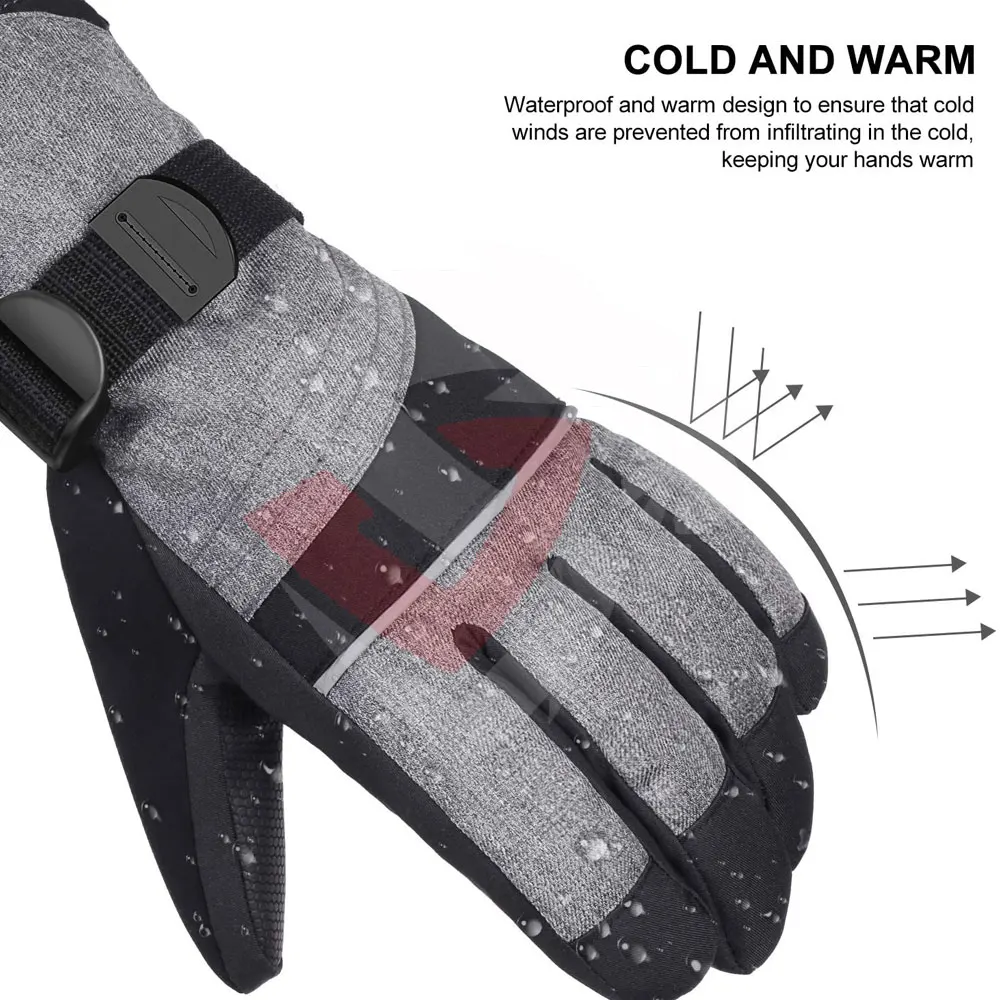 Производители продают перезаряжаемые лыжные перчатки с подогревом