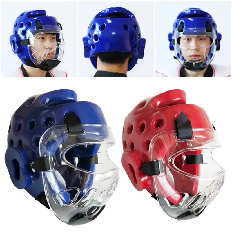 
Adult&kid Taekwondo Headguard Helmet Karate Boxing Sanda Maskk Head Face Protector Headgear Boxing Head Protection Helmet 