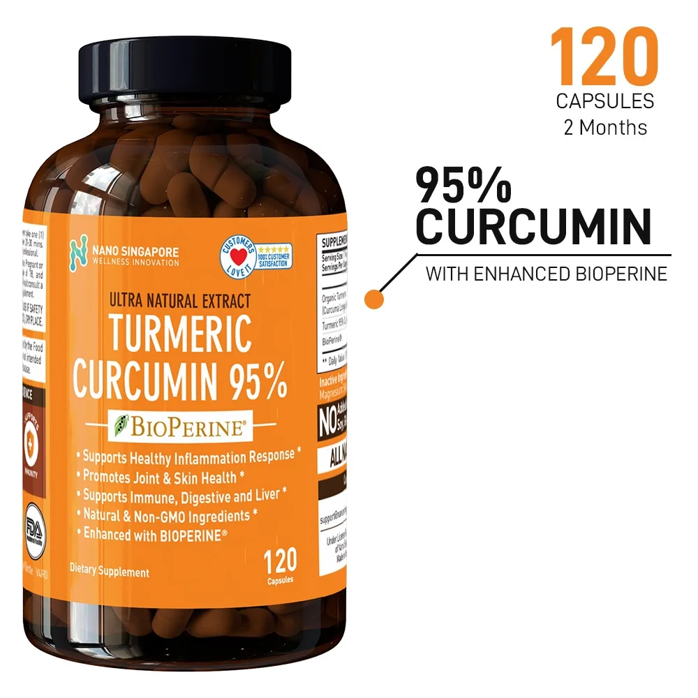 [NEW] Turmeric Curcumin 95% enhanced w/ BioPerine