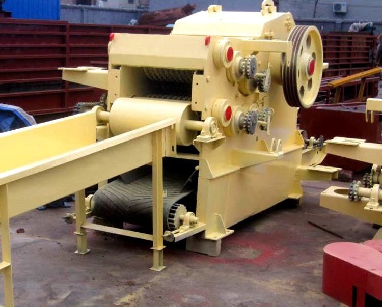 High capacity new design mobile wood chipper machine