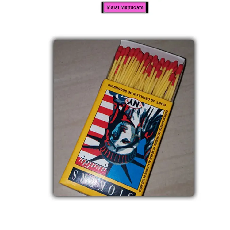 Top Quality 30mm Length Splints Size Wax Matches for Wholesale Purchasers / Wax Matches for Bulk sales