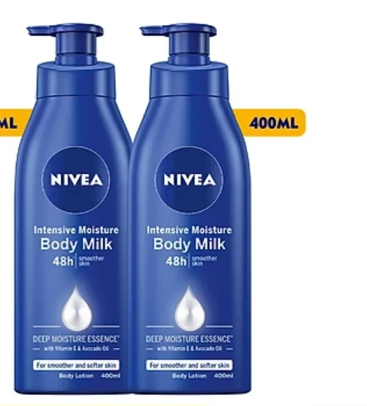 High Quality Nivea Intensive Moisture Extra Repair Body Milk 400ml x 12 Bottle