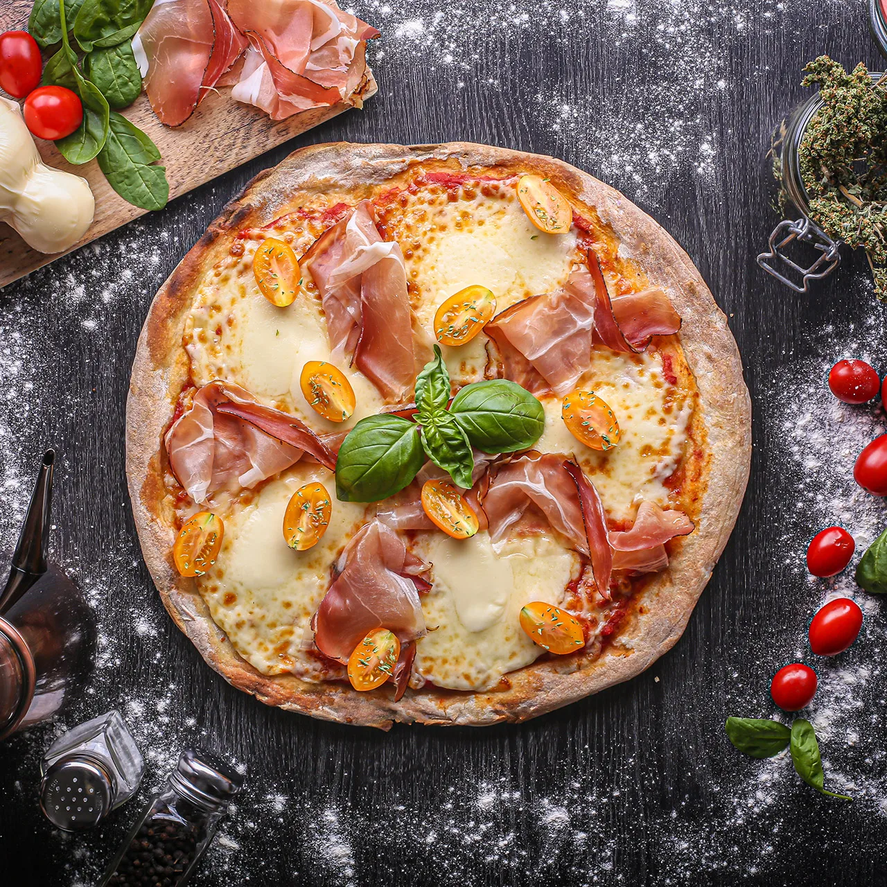 Made in Italy 33 cm readymade fresh Prime pizza for restaurants, hotels and horeca business