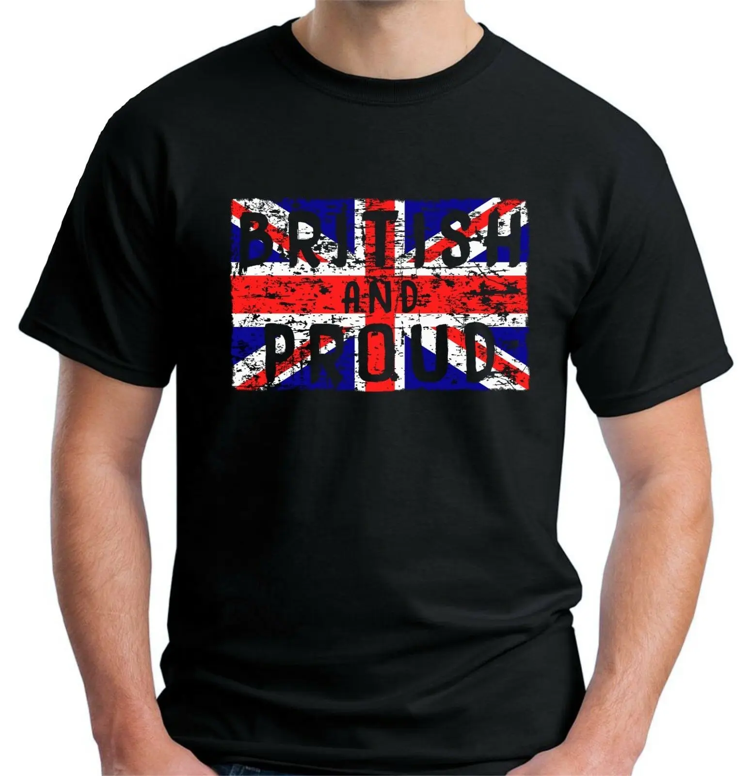 velocitee mens british & pound t shirt uk union jack flag t shirt