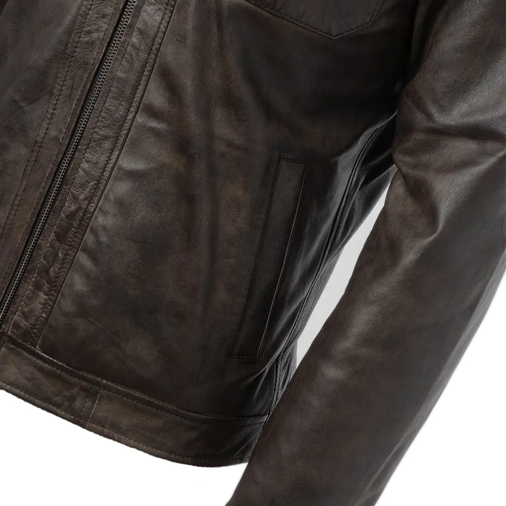 New Design Top Quality Pure 100% Leather Jacket