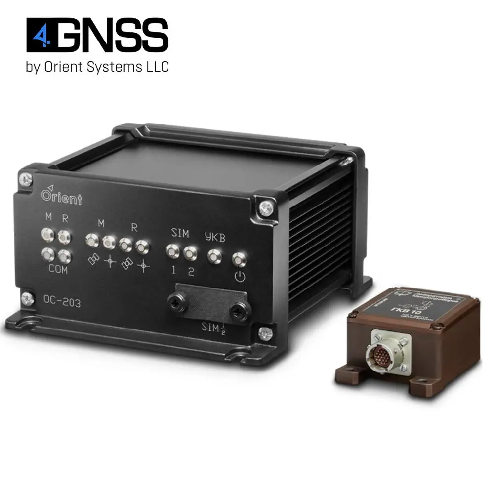 
Dual antenna 4GNSS OS-203 receiver Heading RTK GPS with IMU inertial gnss, from the manufacturer 