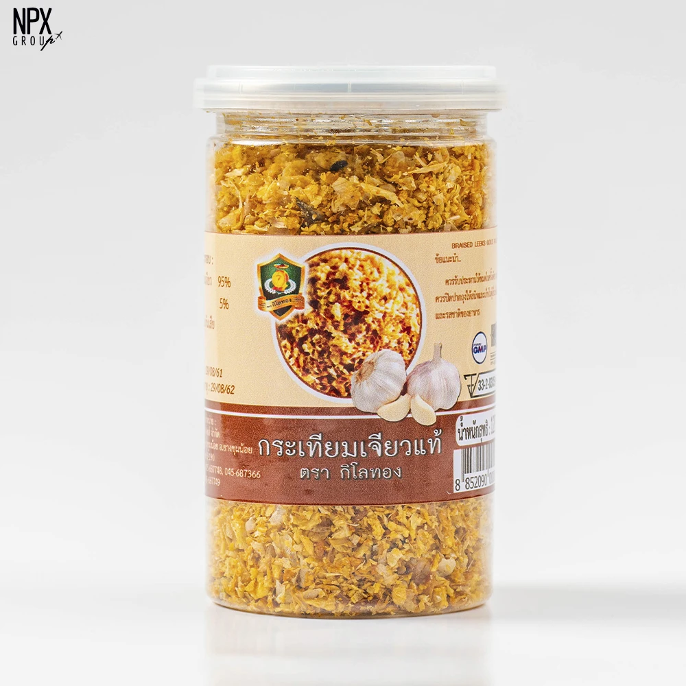 High Quality Fried Garlic in Bottle - Crispy Fried Garlic Flakes Export from Thailand