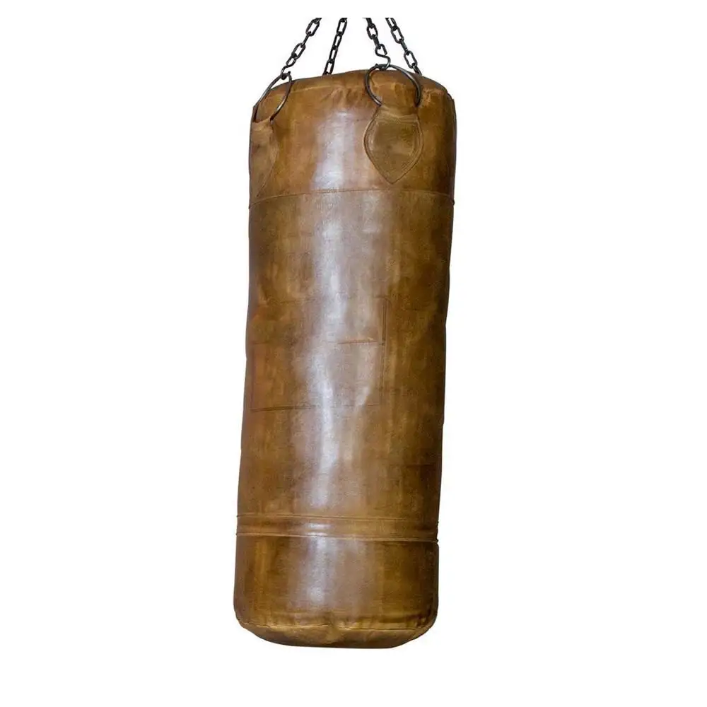 Boxing 100 % Vintage Leather Punching Bags Training Boxing Bags MMA Boxing Sand bag in Sialkot