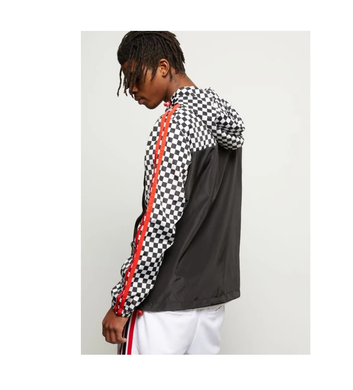 Red Windbreaker Jacket Waterproof Jacket Nylon material Windbreaker