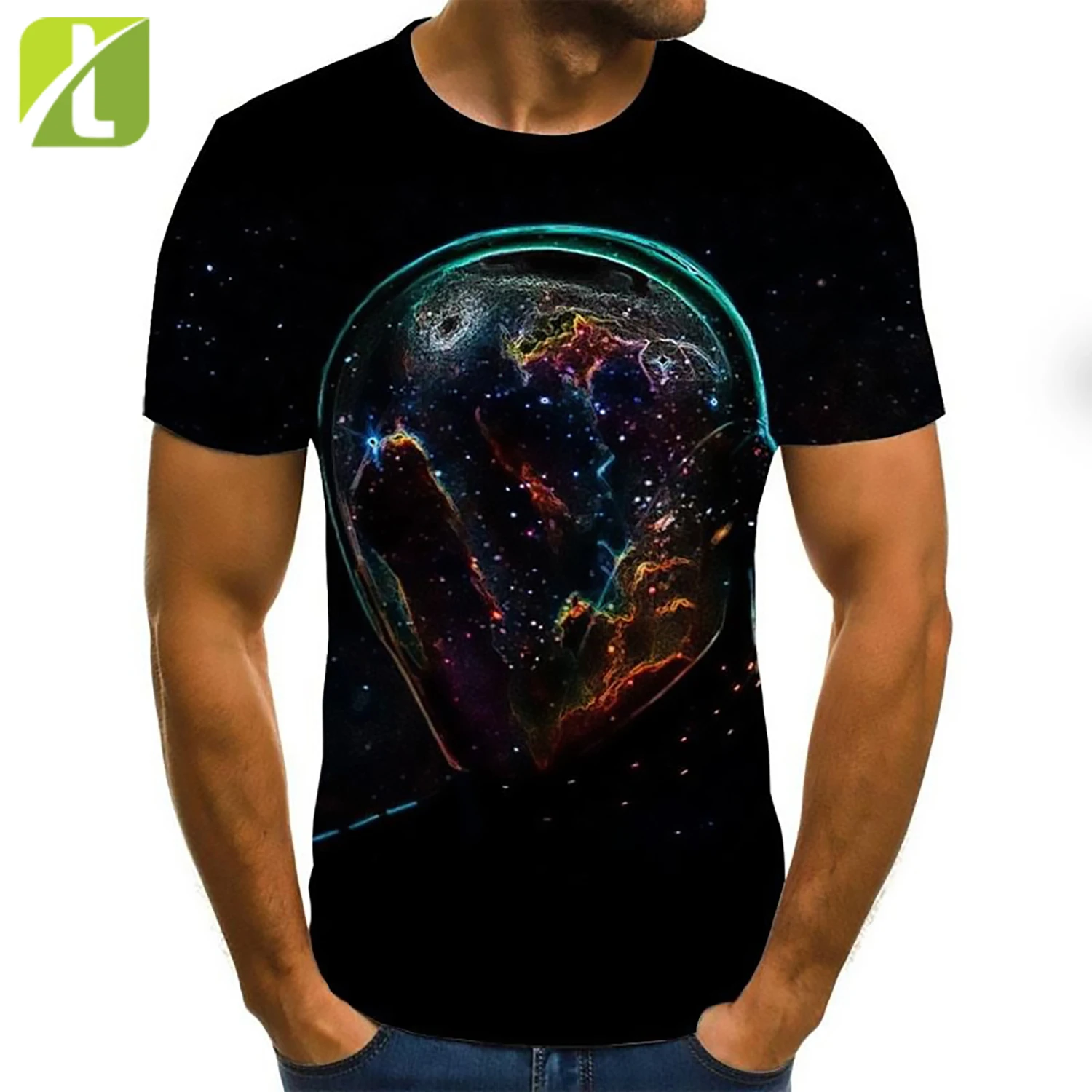  Оптовая продажа высокое качество полиэстер пользовательский узор логотип сублимация 3D футболка