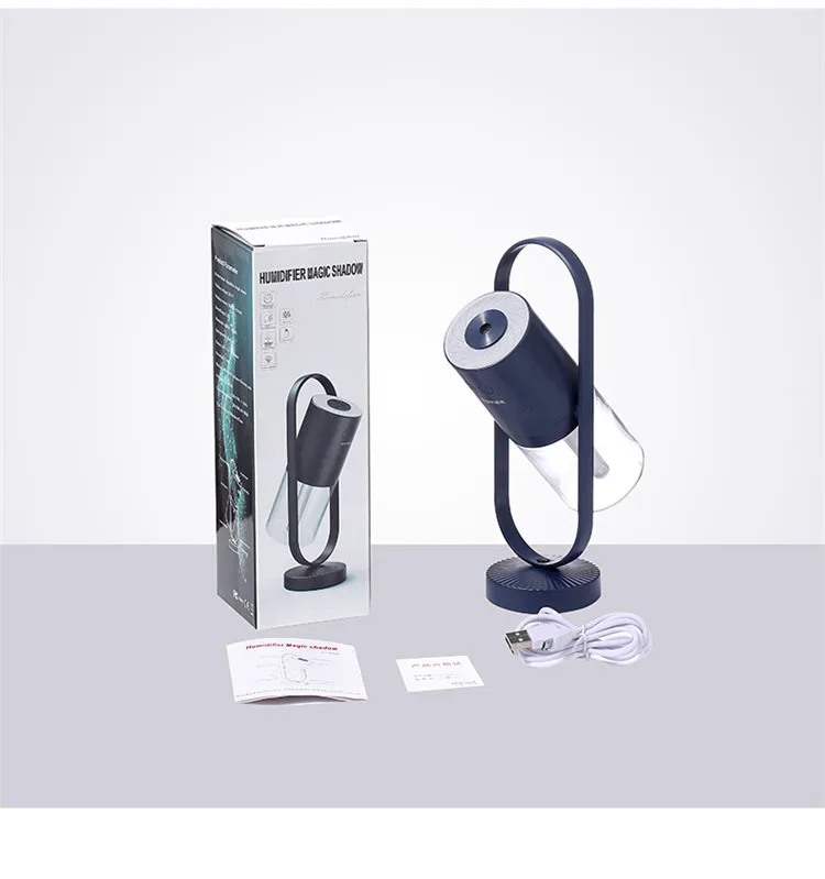 New Magic Shadow Purifier Ultrasonic Air Mini Humidifier for Home Car Office