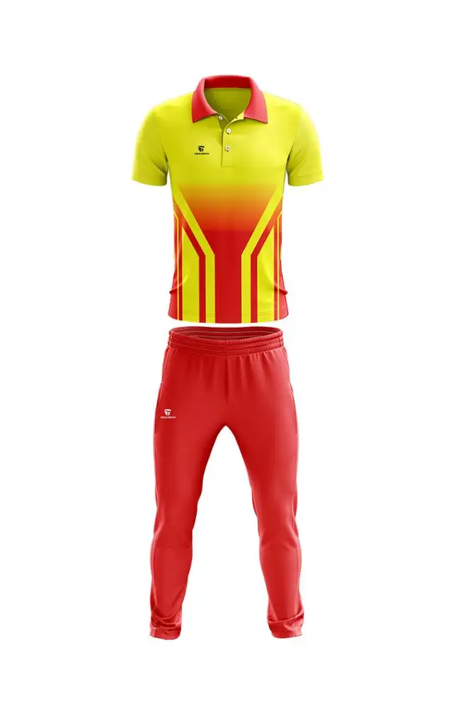  Professional Sports Cricket Uniform Sets With Free Cap Custom Team Name Logo Jersey Suits
