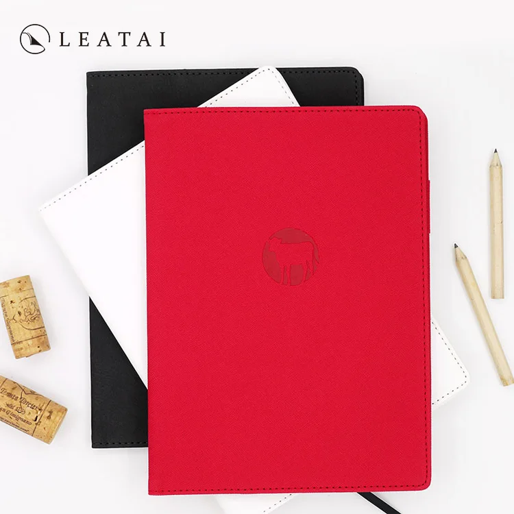 
Embossed private logo book jacket with booklet 