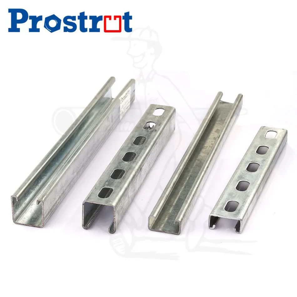 HDG Unistrut к спине канал 3-1/4 дюймовые комбинированные стойки