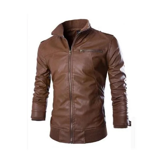 
Most Popular Custom Model Fast Deliver Pattern High Quality Leather Jackets 