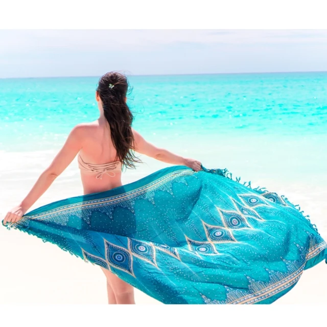Top Quality Beach Product Top Quality Beach Product Best Selling Flare Sleeve Kaftan Cover up Sarong Chiffon Pareo Women Summer