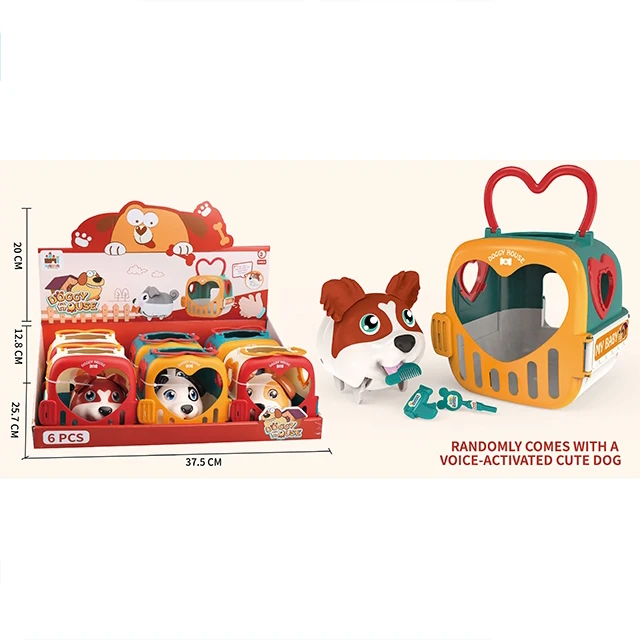 Kids Indoor Education Toy Voice Control Dog For Fun Play