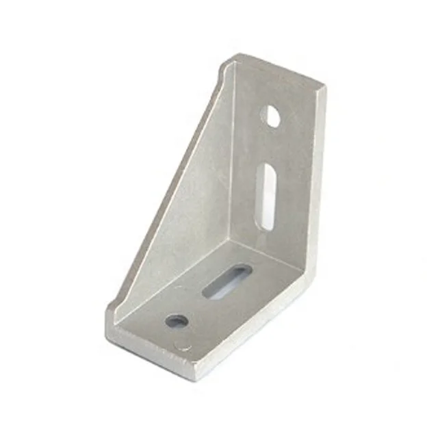 45x90 мм алюминиевый L-образный угловой кронштейн с 4 отверстиями