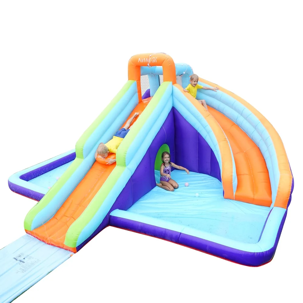 Airmyfun Water Slide Commercial Bounce House Bouncy Castles Giant Inflatable