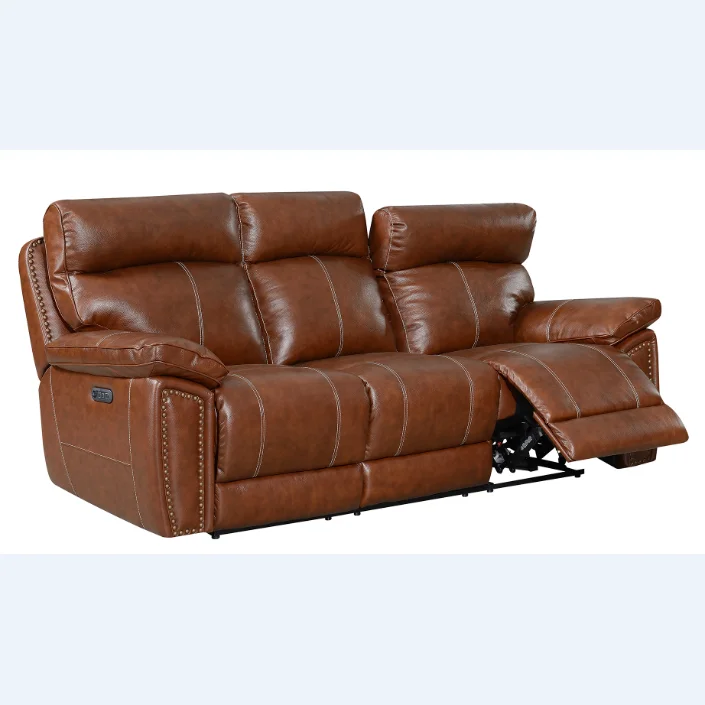 Custom electric reclining Sectional Sofa Living Room Furniture,3 2 1 sofa set Recliner Sofa