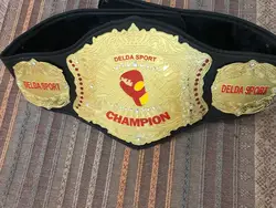 Custom mma pankration championship belt totally customized