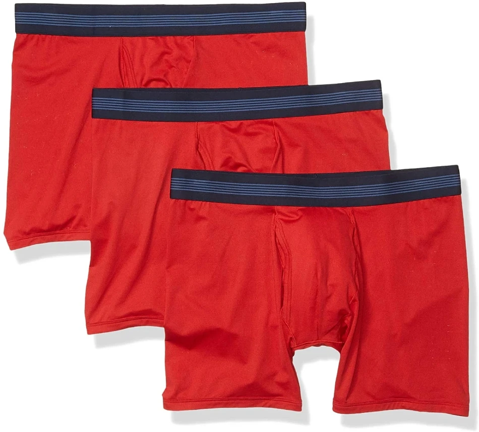Wholesale Boxer Brief Custom Logo Sublimation Printing Brief Short Spandex Anti-Bacterial Underwear Men