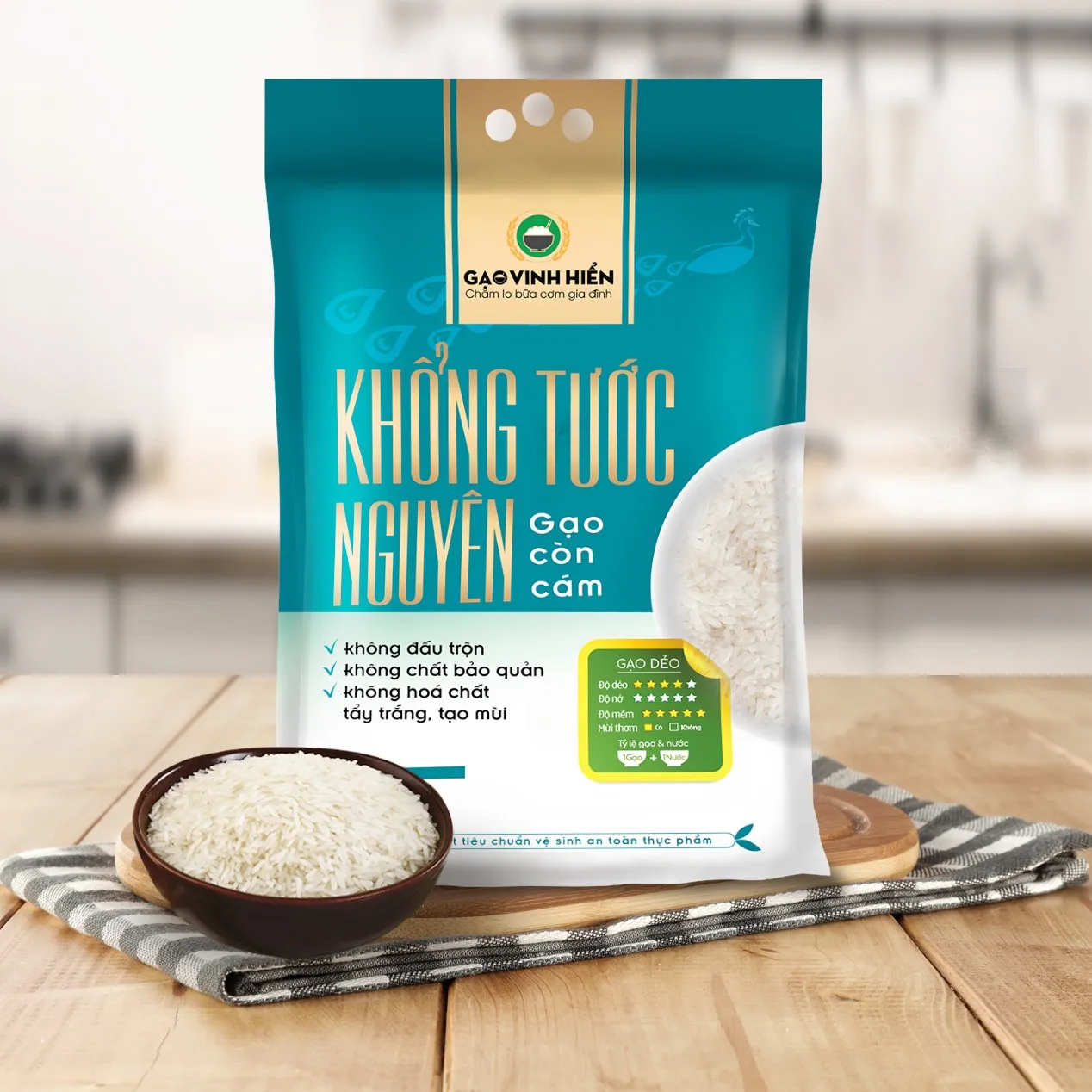 Khong Tuoc Нгуен ВЬЕТНАМСКИЙ РИС органический высококачественный рис белый с длинным зерном