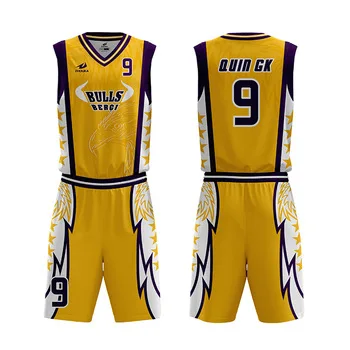 
Factory made high quality fashion oriented Printed Basketball Wear Hot selling High quality low price basketball uniform 