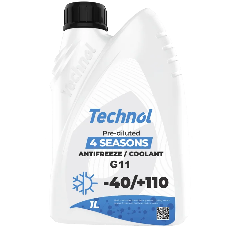 Technol 4 SEASONS ANTIFREEZE / COOLANT BLUE G11 - 1L